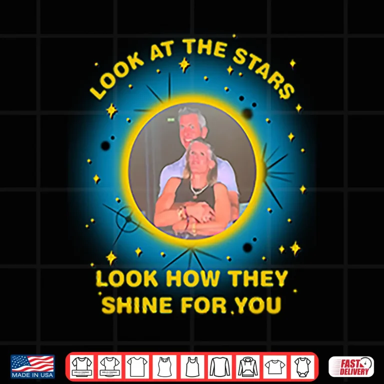 Design Andy Byron Kristin Cabot Look At The Stars Look How They Shine For You Shirt