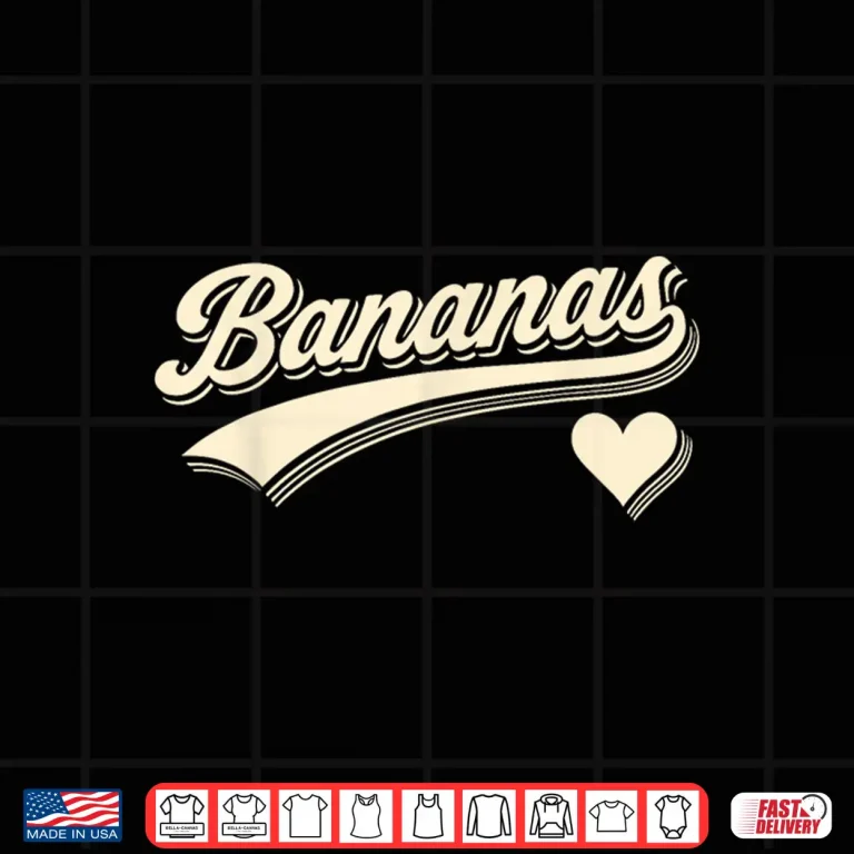 Design Bananas Style Script Shirt