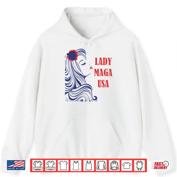 Hoodie Lady MAGA USA Shirt