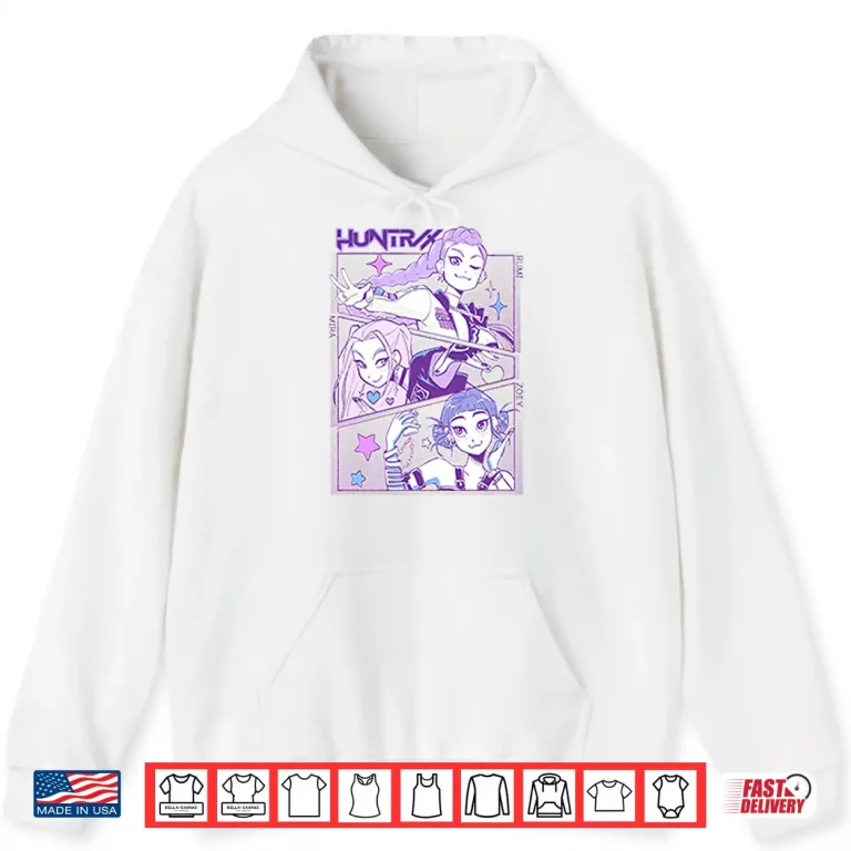 Hoodie KPop Demon Hunters Huntrix Shirt