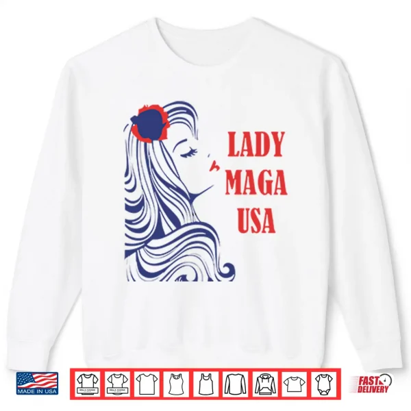 Sweatshirt Lady MAGA USA Shirt