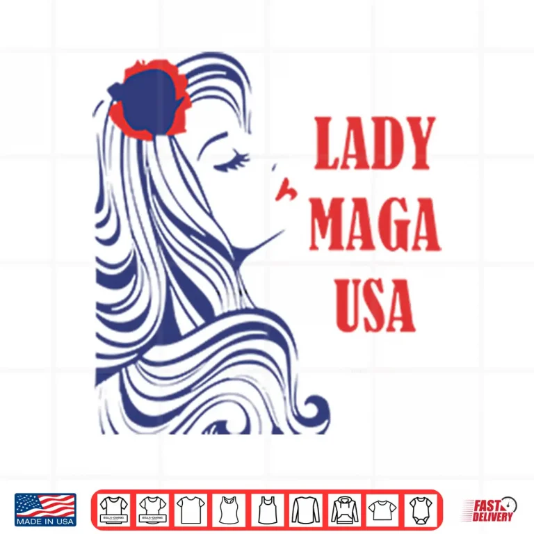 Design Lady MAGA USA Shirt