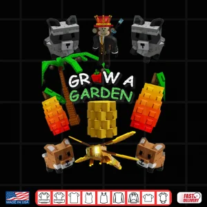 Design Grow a Garden Game Merch Shirt