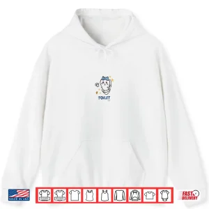 Hoodie Toilet Meme Cat Funny Shirt 1