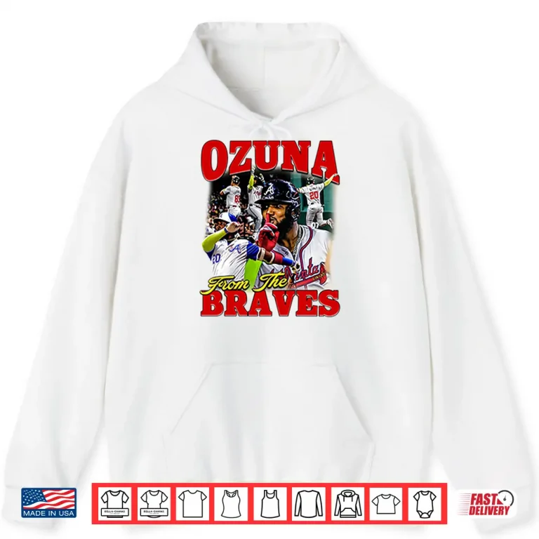 Hoodie Marcell Ozuna From The Atlanta Braves Shirt