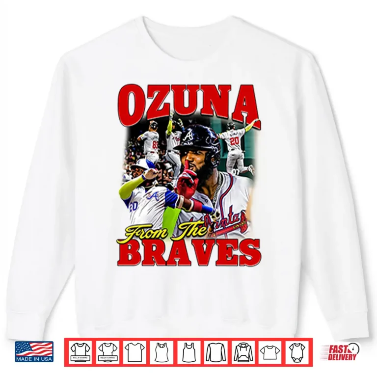 Sweatshirt Marcell Ozuna From The Atlanta Braves Shirt