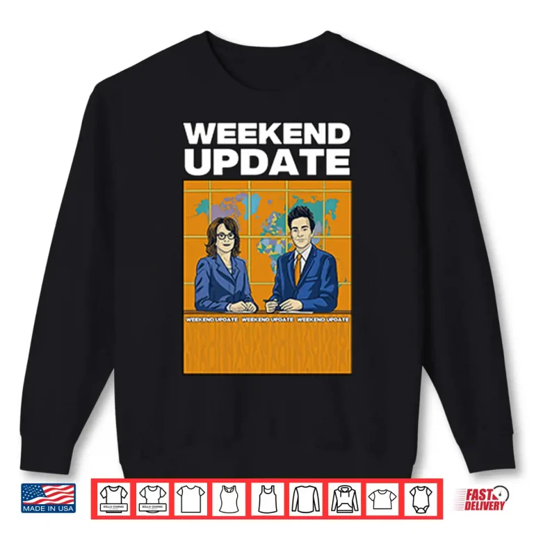 Sweatshirt Weekend Update Saturday Night Live 50th Season Shirt