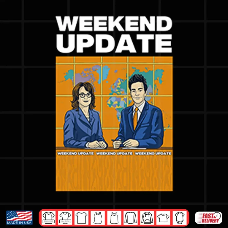 Design Weekend Update Saturday Night Live 50th Season Shirt