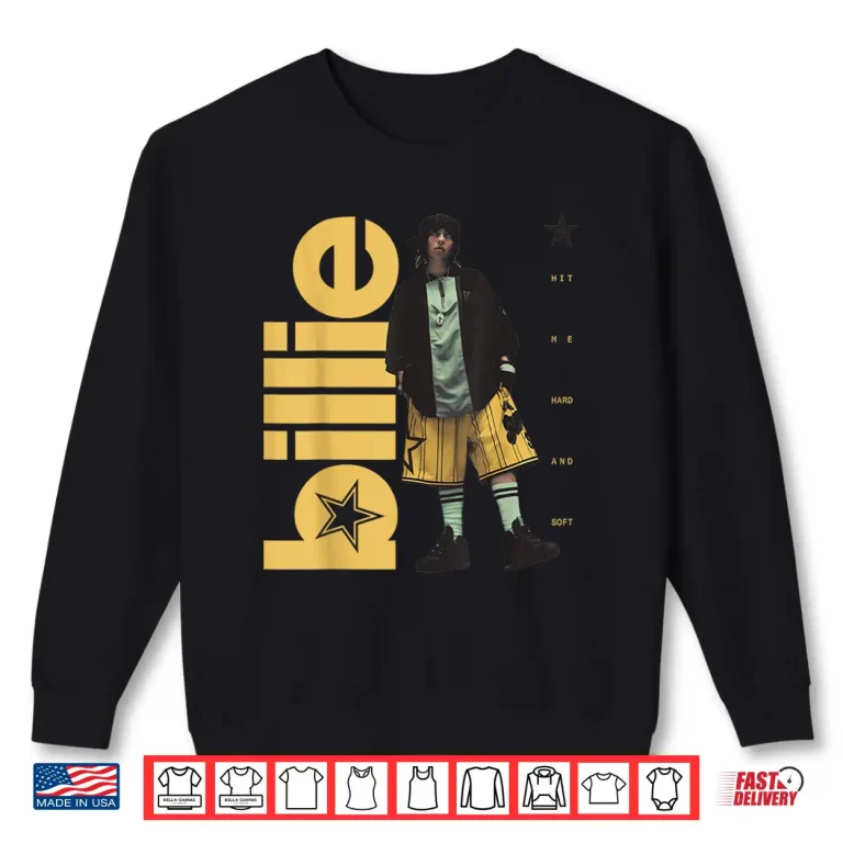 Sweatshirt Billie Eilish HIT ME HARD AND SOFT Standing Photo Shirt