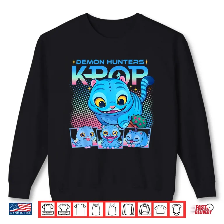 Sweatshirt Cat Cute K Pop Demon Hunter