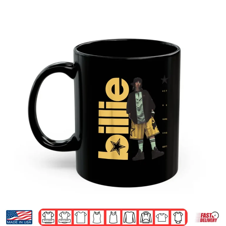 Mug Billie Eilish HIT ME HARD AND SOFT Standing Photo Shirt