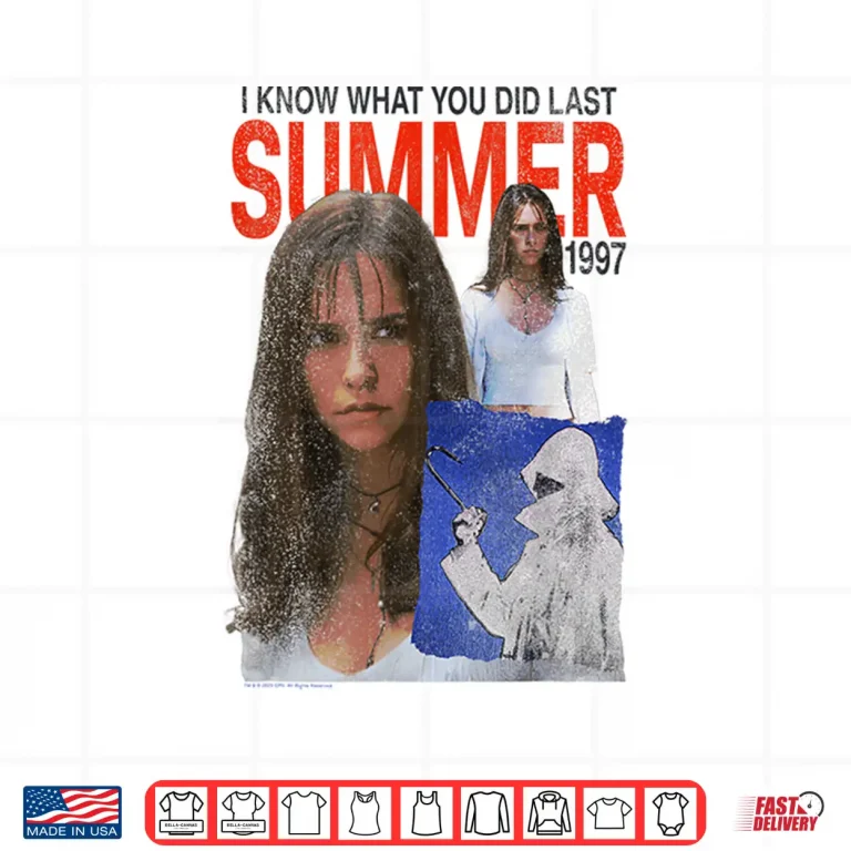Design I Know What You Did Last Summer Poster Collage Retro Horror Shirt