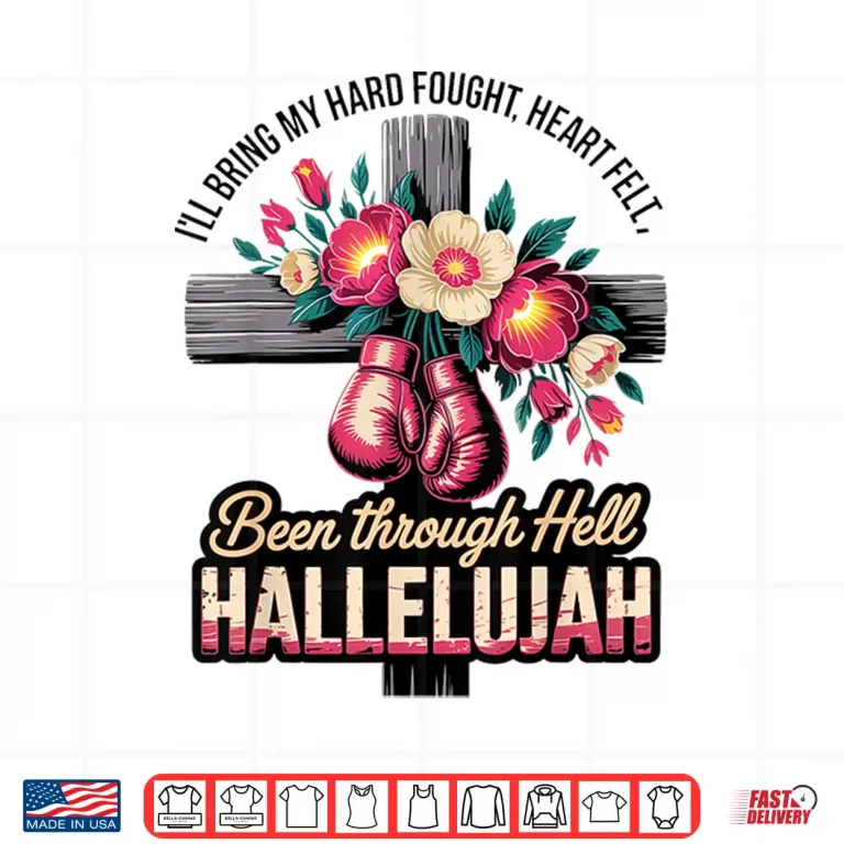 Design Brandon Hard Fought Hallelujah Praise Jesus Christian Shirt