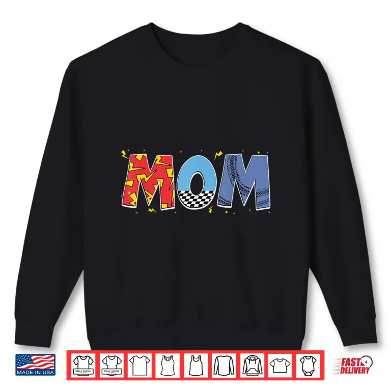 Sweatshirt Mom And Dad Birthday Boy Racing Car Family Matching Shirt