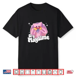 Poppy Playtime Kissy Missy It’S Playtime Lovely Portrait Shirt
