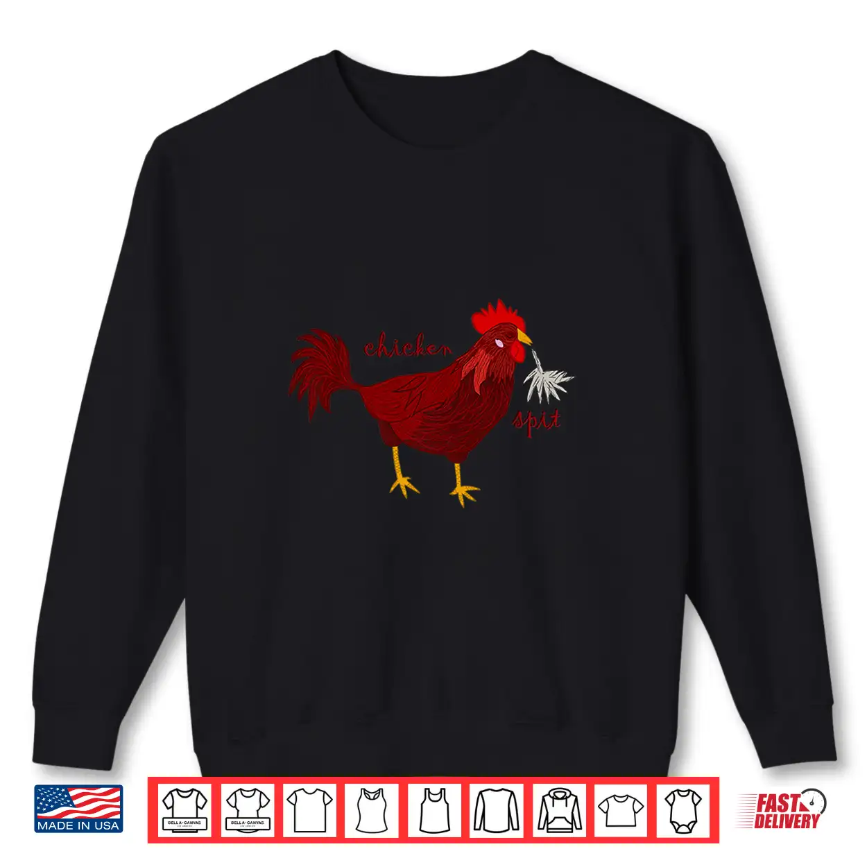 Chicken Spit Funny Shirt Chicken Spit Funny Shirt