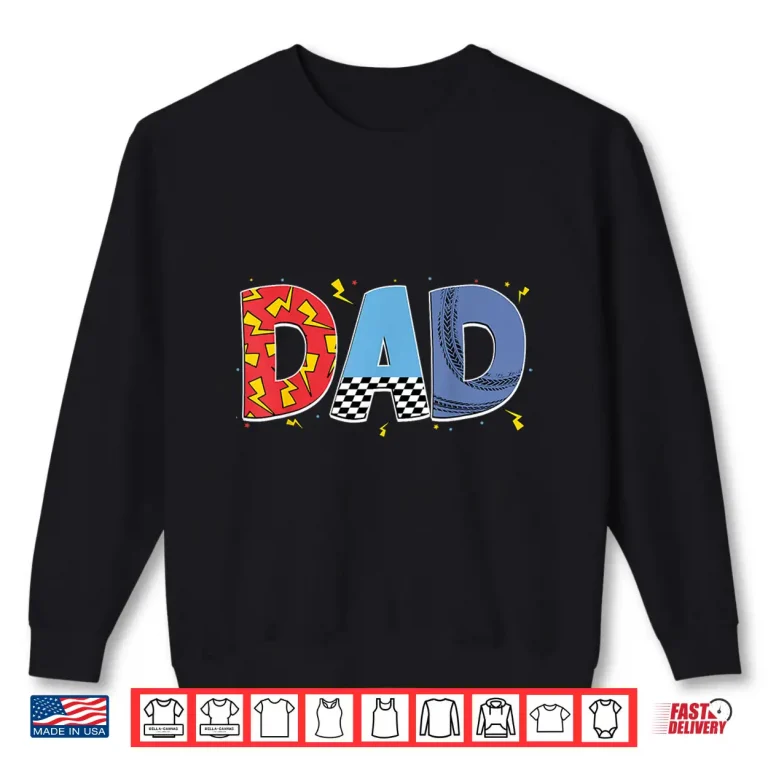 Sweatshirt Mom Birthday Boy Racing Car Family Matching Shirt 1