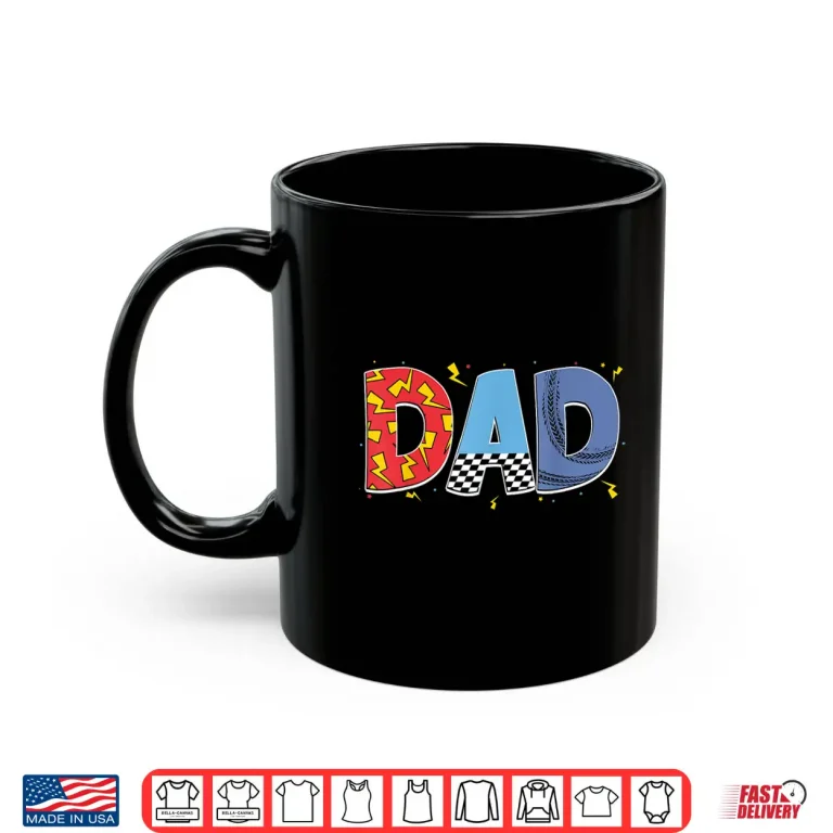 Mug Mom Birthday Boy Racing Car Family Matching Shirt 1