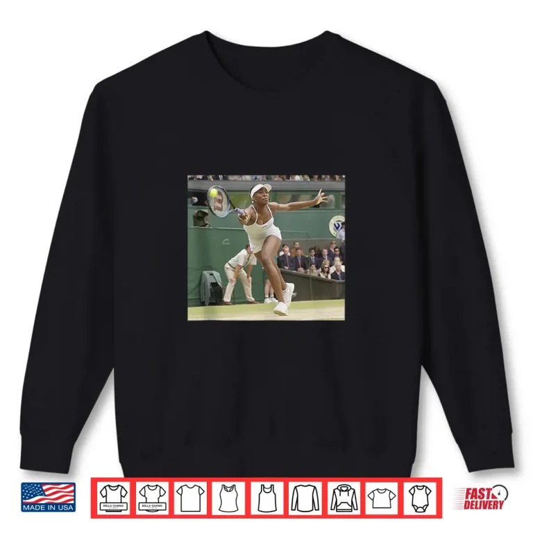 Sweatshirt Venus Williams Vs Serena Wimbledon Tennis Final 2002 Shirt
