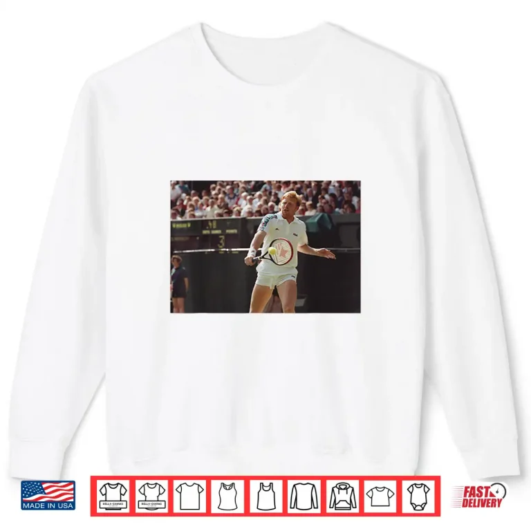 Sweatshirt Wimbledon Tennis Legend Boris Becker 1991 Shirt