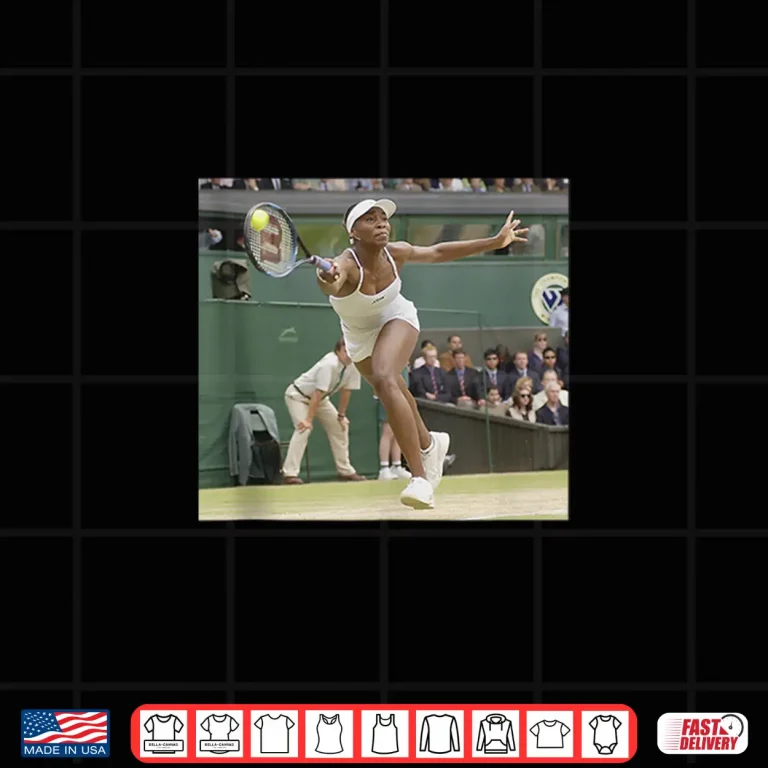 Design Venus Williams Vs Serena Wimbledon Tennis Final 2002 Shirt