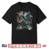 Cats Flying In Galaxy Vintage 90S Funny Galaxy Cat In Space Shirt