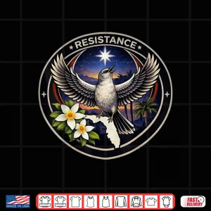 Design Florida Fl Rebel Bird Alliance Resistance No Kings 2026 Shirt