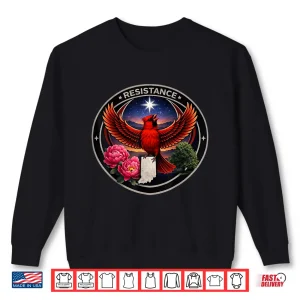 Sweatshirt Indiana In Rebel Bird Alliance Resistance No Kings 2026 Shirt