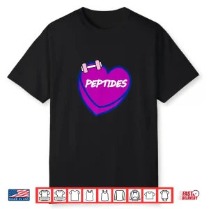 Valentines Day Candy Sweet Hearts Love Peptides Shirt