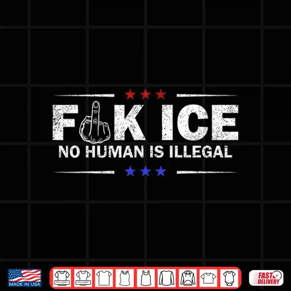 Design Retro Vintage F Ice Distressed Men Women Shirt