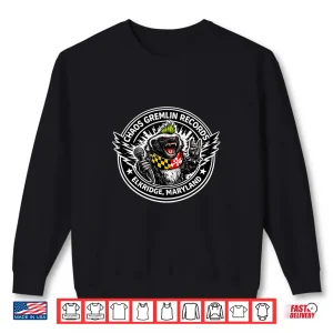Sweatshirt American Badger Attitude Chaos Gremlin Punk Records Novelty Shirt 1
