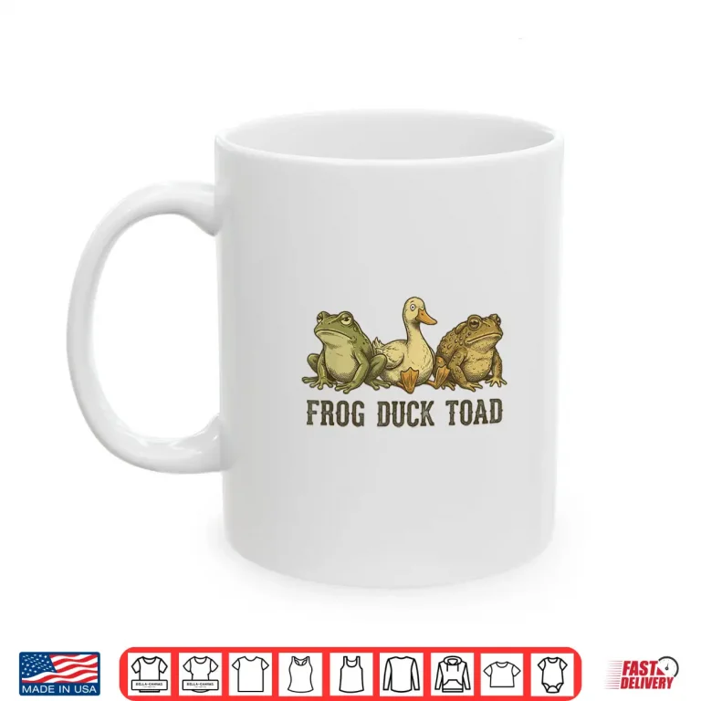 Mug Frog Duck Toad Shirt 1
