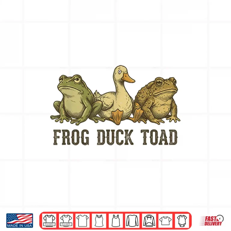 Design Frog Duck Toad Shirt 1