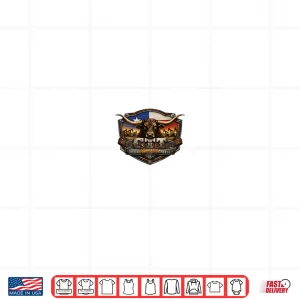 Design Ctt Oil Exploration Cattle Company Texas 2 Sided Shirt 1