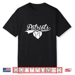Patriots Sports Team High School Men Women Kids Boys Girls Shirt