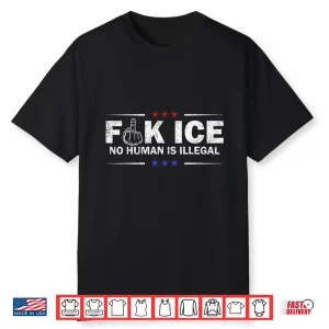 Retro Vintage F Ice Distressed Men Women Shirt