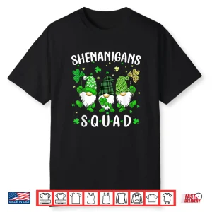 St Patricks Day Gnomes Shenanigans Squad Men Women Kids Shirt