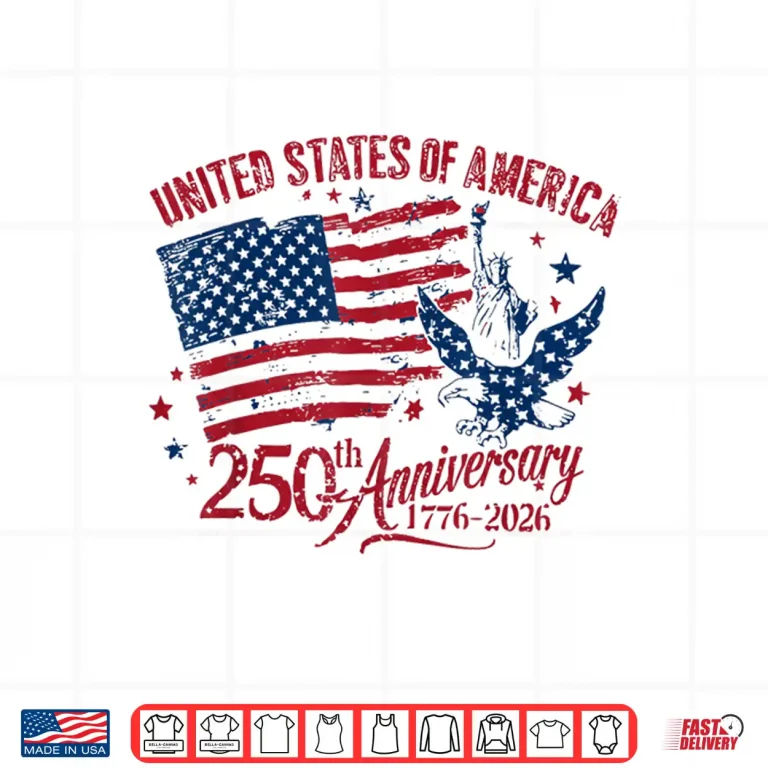 Design United States Of America 250Th Anniversary 1776 2026 Women Shirt 1