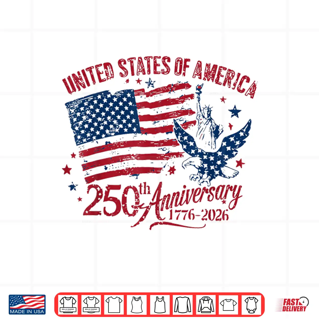 United States Of America 250Th Anniversary 1776 2026 Women Shirt United States Of America 250Th Anniversary 1776 2026 Women Shirt