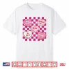 Valentine’S Day Candy Heart Funny Abolish Ice Checkered Shirt