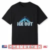 Vintage Ice Out Of Mn Minnesota Flag Loon Bird Inspired Shirt
