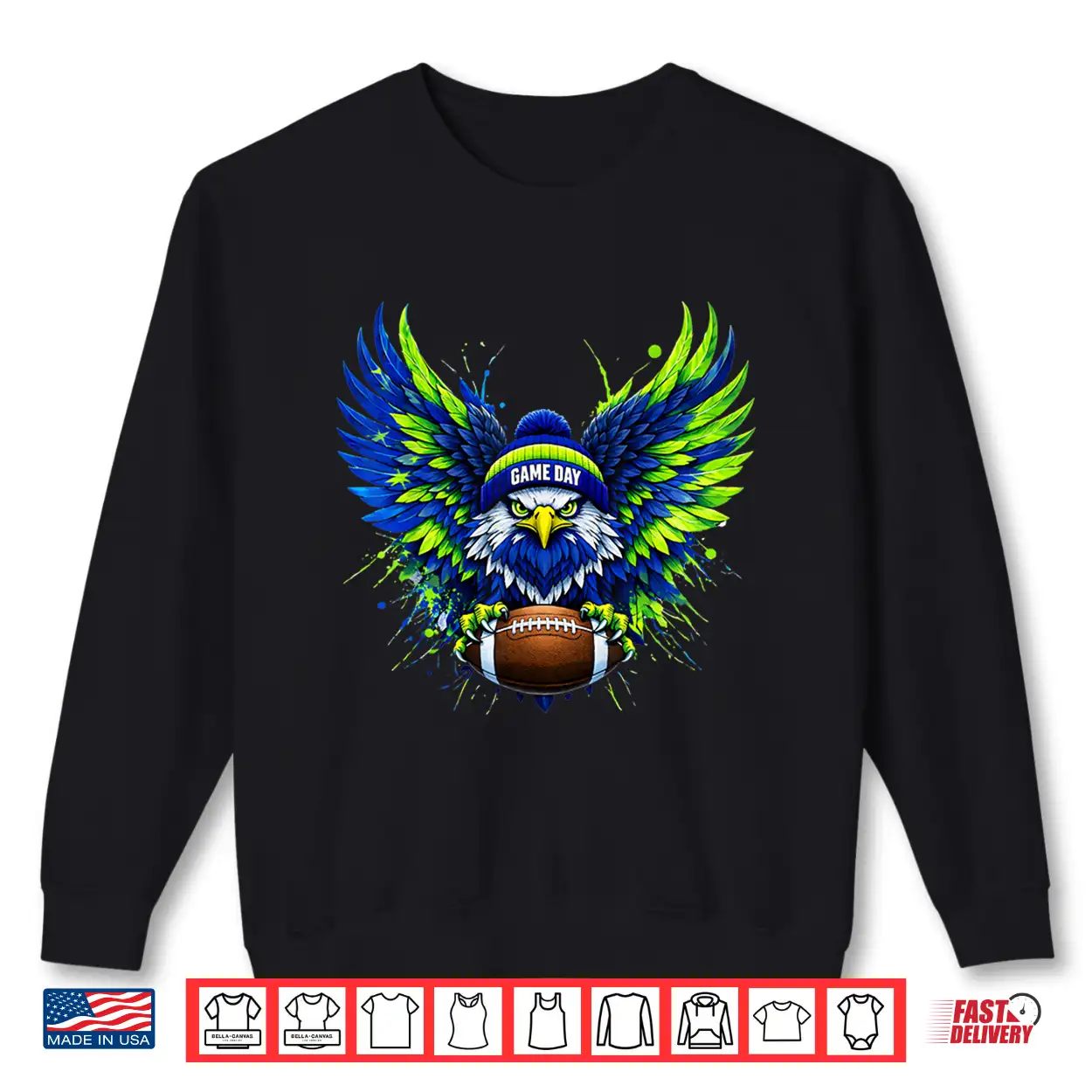 Vintage Splash Eagle For Men Women Boys Girls Kids Shirt Vintage Splash Eagle For Men Women Boys Girls Kids Shirt