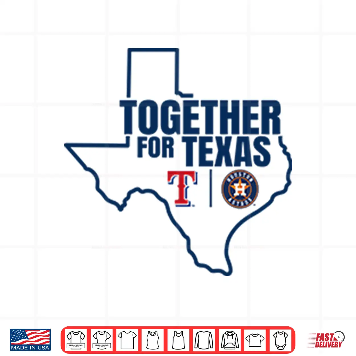 Texas Rangers And Houston Astros Together For Texas Shirt Texas Rangers And Houston Astros Together For Texas Shirt