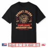 Halloween Spooky Island Est 2002 Amusement Park Skull Shirt