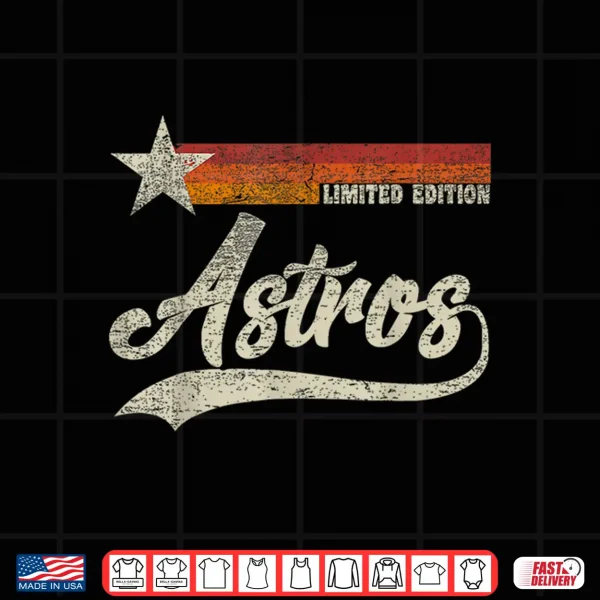Design Vintage Astros Limited Edition Shirt