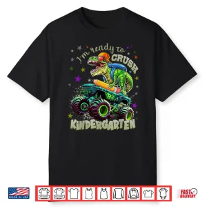 Kindergarten Boys Dinosaur I’M Ready To Crush Kindergarten Shirt