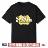 Panthers Checkered Print School Spirit Yellow Panthers Shirt