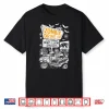 Retro Zombie Drive In Skeleton Movie Night Hotel Halloween Shirt