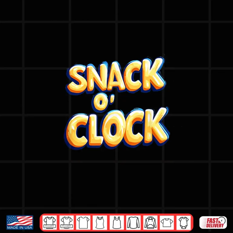 Design Awesome Snack OClock for Speech Lovers Shirt