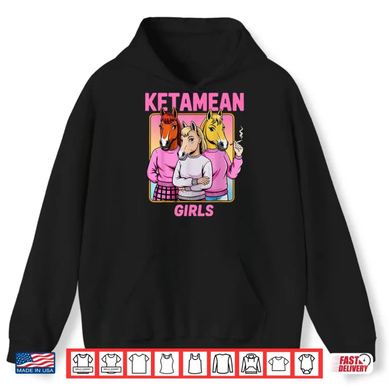Hoodie Ketamine Horse Emergency Adult Humor Shirt